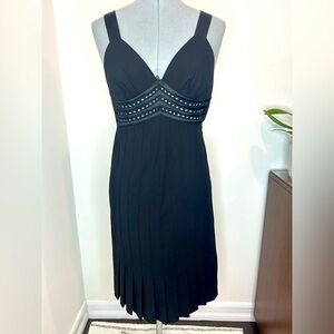 CATHERINE MALANDRINO - Black Cocktail Dress Size 4